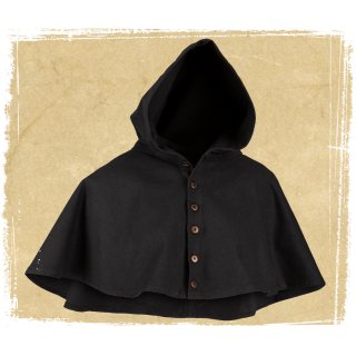 Gugel Notker Canvas Schwarz